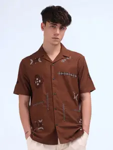 Flying Machine Men Classic Opaque Casual Shirt