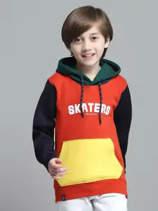 Monte Carlo Boys Printed Hooded Sweatshirt