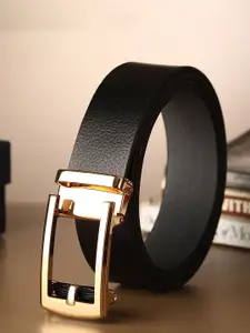 Provogue Men Textured Leather Belt