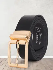 Provogue Men Textured Leather Formal Belt