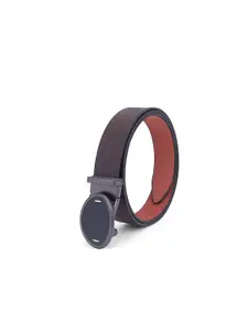 Provogue Men Textured Leather Formal Belt