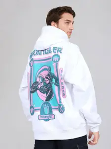 Wrangler Men Printed Hooded Pullover Sweatshirt