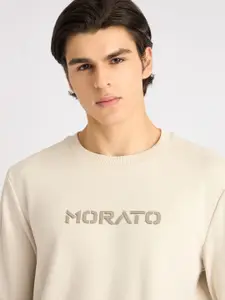 Antony Morato Men Solid Round Neck Sweatshirt