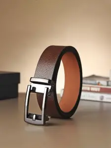 Provogue Men Textured Leather Belt