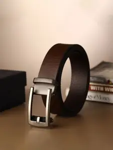 Provogue Men Textured Leather Belt