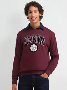 U.S. Polo Assn. Denim Co. Men Printed Sweatshirt