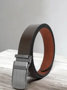 Metronaut Men Textured Leather Belt