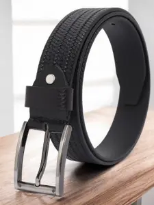 Metronaut Men Textured Leather Belt