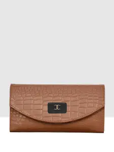 ESBEDA Women Croco Embossed Wallet
