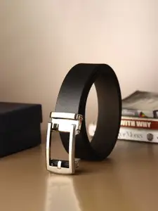 Provogue Men Textured Leather Belt