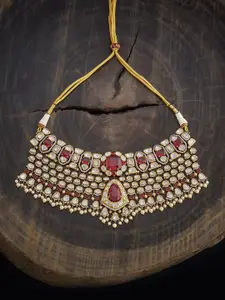 Kushal's Fashion Jewellery Copper Necklace