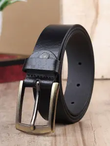 Provogue Men Textured Leather Formal Belt