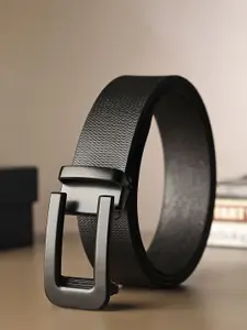 Provogue Men Textured Leather Belt