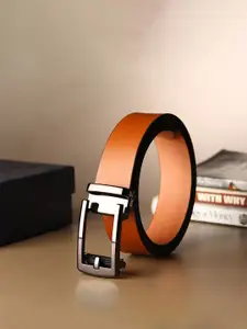 Provogue Men Textured Leather Belt