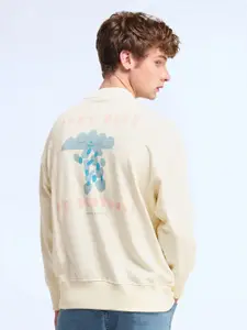 Flying Machine Men Printed Sweatshirt