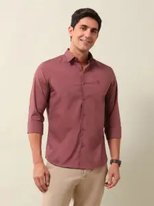 U.S. Polo Assn. Men Tailored Fit Opaque Casual Shirt