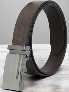 Metronaut Men Textured Leather Belt