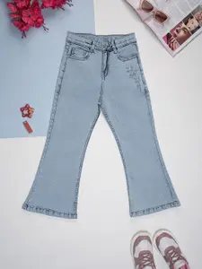 Purple United Kids Girls Denim Jeans