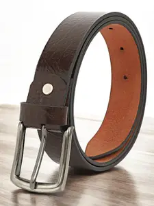 Provogue Men Textured Leather Belt