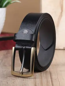 Provogue Men Textured Leather Formal Belt