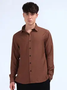 Flying Machine Men Classic Opaque Casual Shirt