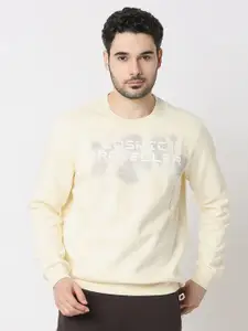 SPYKAR Men Round Neck Sweatshirt
