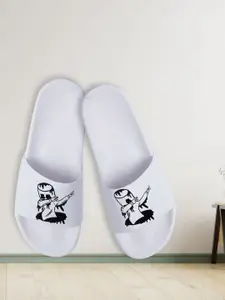 PERY PAO Men Printed Sliders