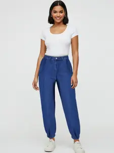 Trendyol Women Cotton High-Rise Jogger Jeans