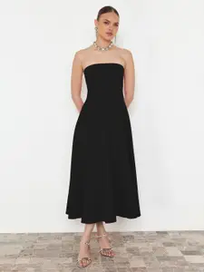 Trendyol Women Bandeau Midi Dress