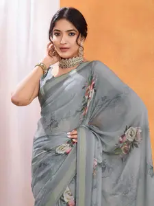 Rekha Maniyar Floral Printed Saree