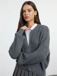 Trendyol Women Ribbed Pullover