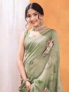 Rekha Maniyar Floral Printed Saree