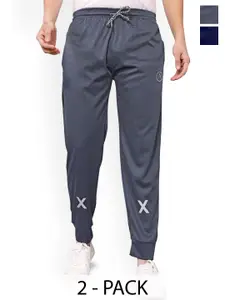 Moda Rapido Men Pack Of 2 Mid Rise Joggers