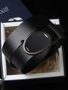 Provogue Men Textured Leather Belt