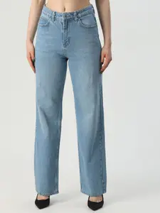 Trendyol Women Regular Fit Mid-Rise Light Fade Jeans