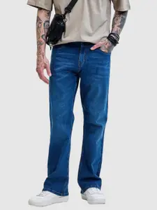 Snitch Men Classic Bootcut Light Fade Stretchable Jeans
