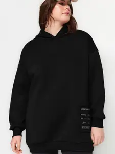 Trendyol Women Hooded Longline Sweatshirt