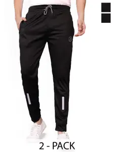Moda Rapido Men Pack Of 2 Mid Rise Joggers