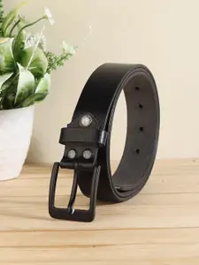 Provogue Men Textured Leather Belt