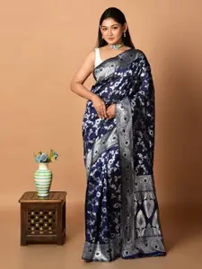 Laa Calcutta Ethnic Motifs Zari Banarasi Saree