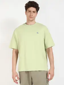 Calvin Klein Jeans Men Extended Sleeves Raw Edge T-shirt