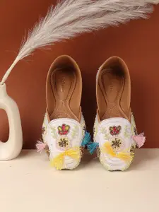 Anouk Women Printed Ethnic Ballerinas Flats