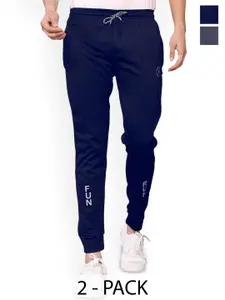 Moda Rapido Men Pack Of 2 Mid Rise Joggers