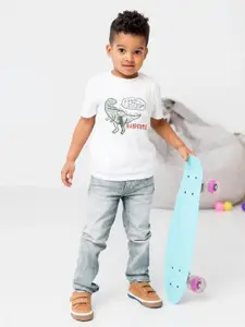 INCLUD Boys Printed Applique T-shirt