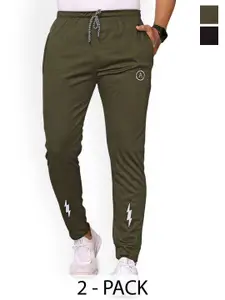 Moda Rapido Men Pack Of 2 Mid Rise Joggers