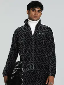 Puma Men x Squid Game T7  Abstract Printed Bomber Jacket