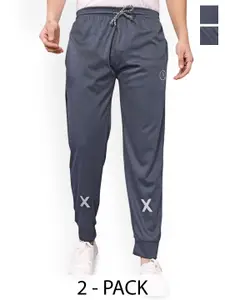 Moda Rapido Men Pack Of 2 Mid Rise Joggers