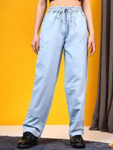 Kotty Women High-Rise Highly Distressed Heavy Fade Stretchable Jeans