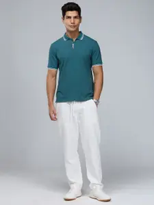 Cava Green Urban Zipper Polo