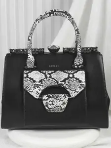 Mochi Printed PU Structured Satchel